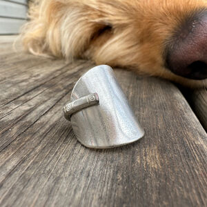 Upcycled Statement Spoon Ring